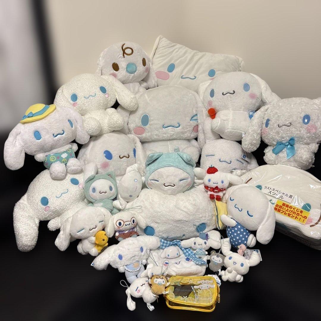 160サイズぱんぱん　大量　シナモンロール　ぬいぐるみ　グッズ　まとめ売り