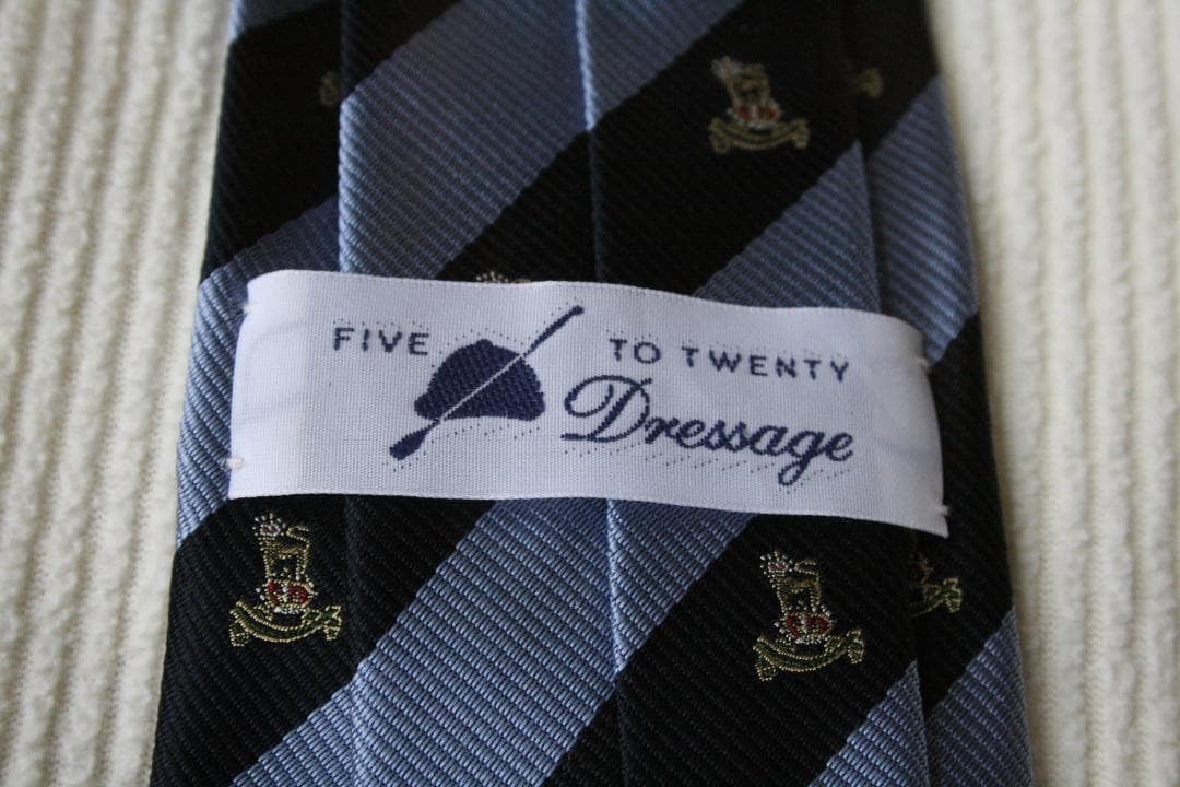 ドレッサージュ★男児ネクタイ、ポケットチーフ　絹　日本製
