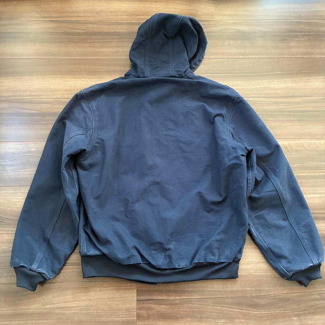 carhartt アクティブジャケット　ネイビー　　USA製　Mサイズ