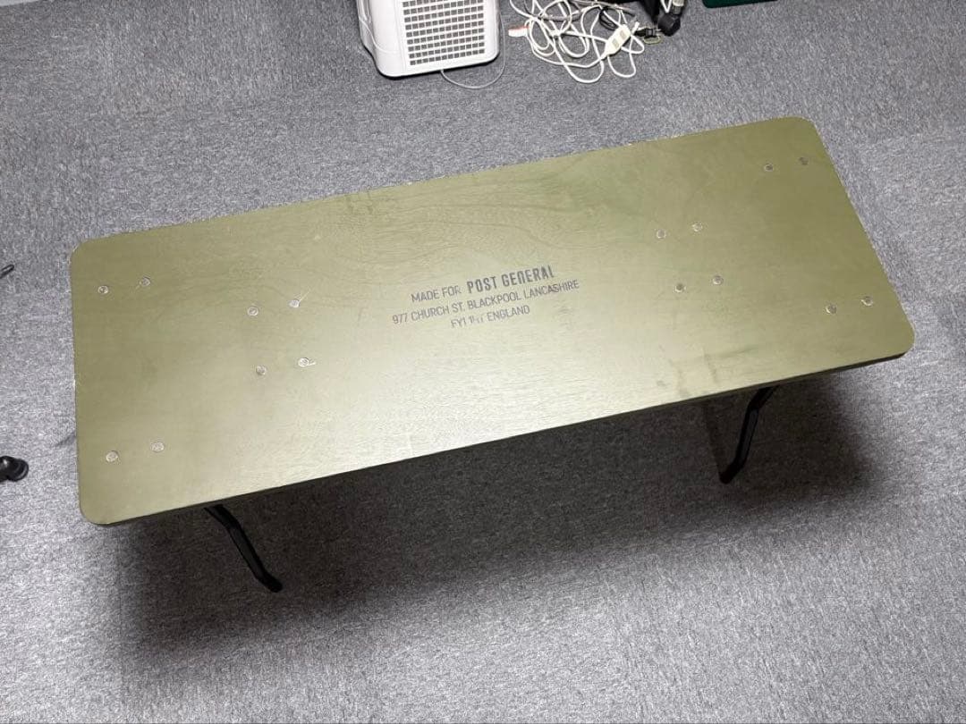 POST GENERAL ポストジェネラル 折り畳みテーブル デスク