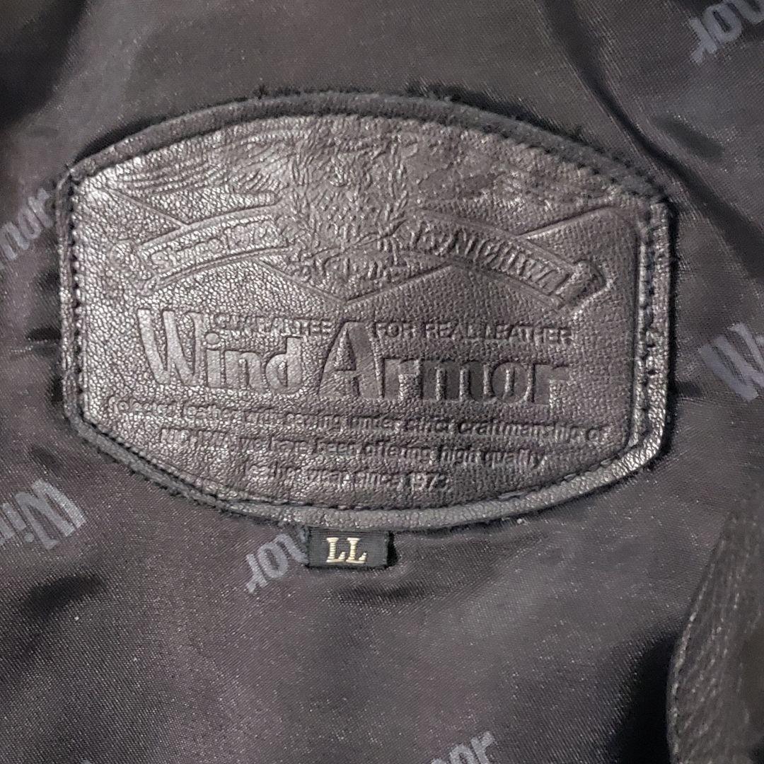 羊シボ革　短丈　A-2 G-1モチーフ　シングルライダース黒　襟ボア取外可　LL