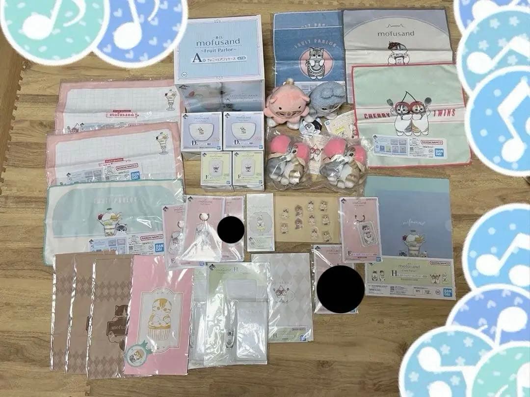 mofusand 一番くじ プライズ品ぬいぐるみ 非売品 計40個セット