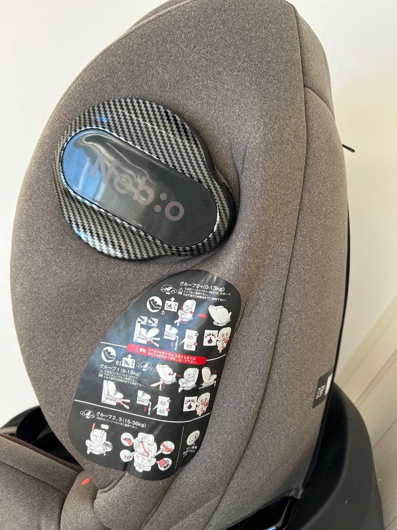 【直接引渡のみ】【新品で購入・使用頻度少なめ】チャイルドシート 0〜11歳使用可