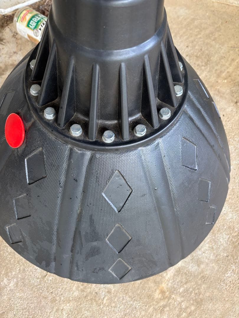 【直渡し限定】BODY RAJA サンドバッグ 黒 185cm@茨城県土浦市付近