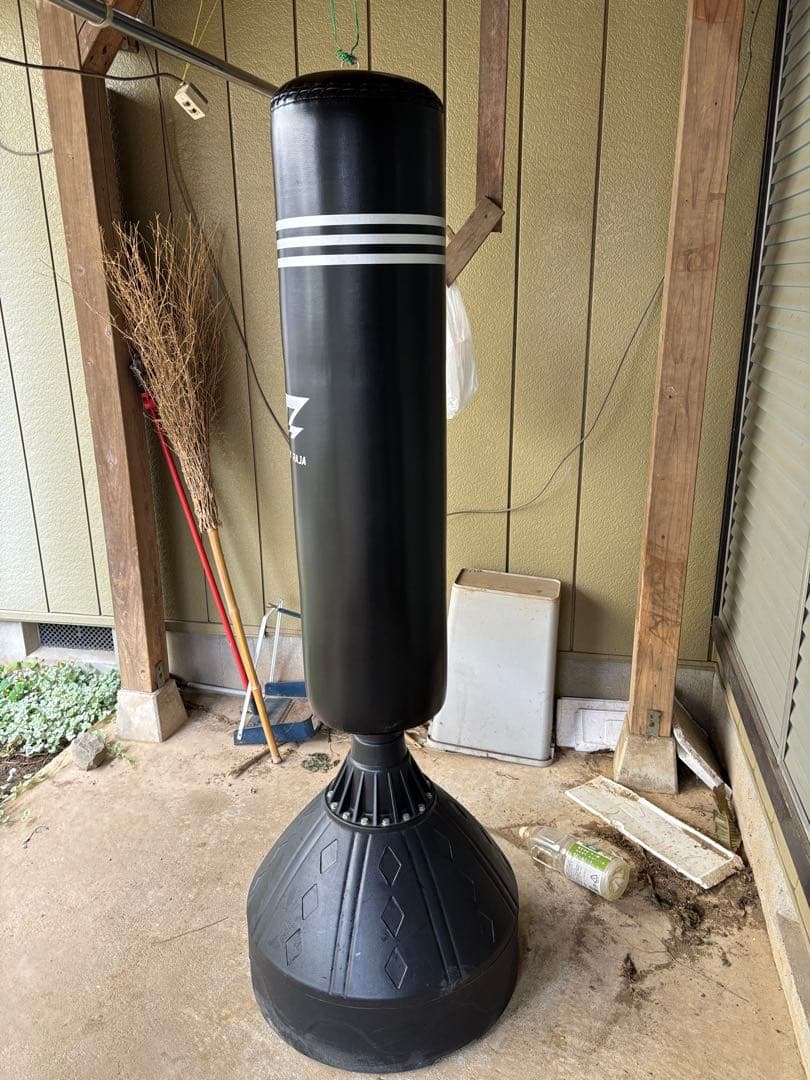 【直渡し限定】BODY RAJA サンドバッグ 黒 185cm@茨城県土浦市付近