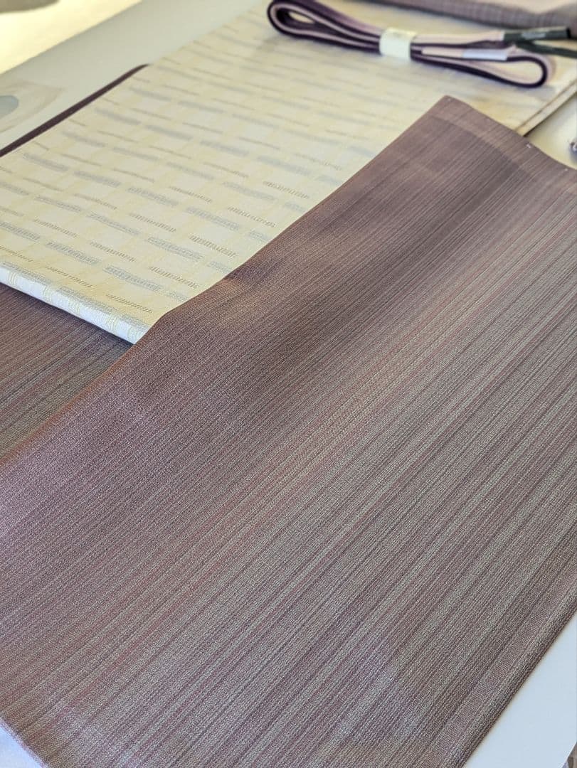 正絹単衣伝統工芸士塩沢高級紬