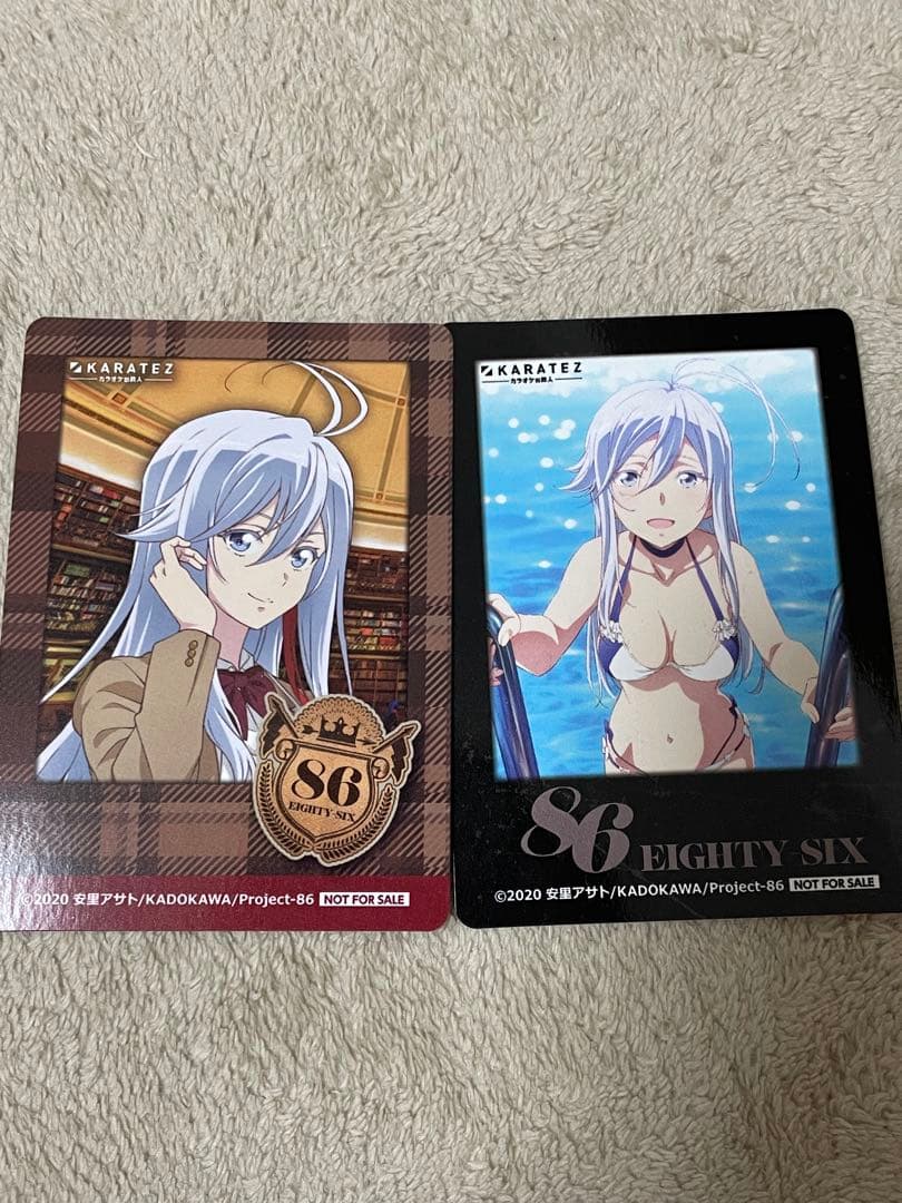 エイティシックス レーナ ミニフォト風カード カラ鉄 86 水着