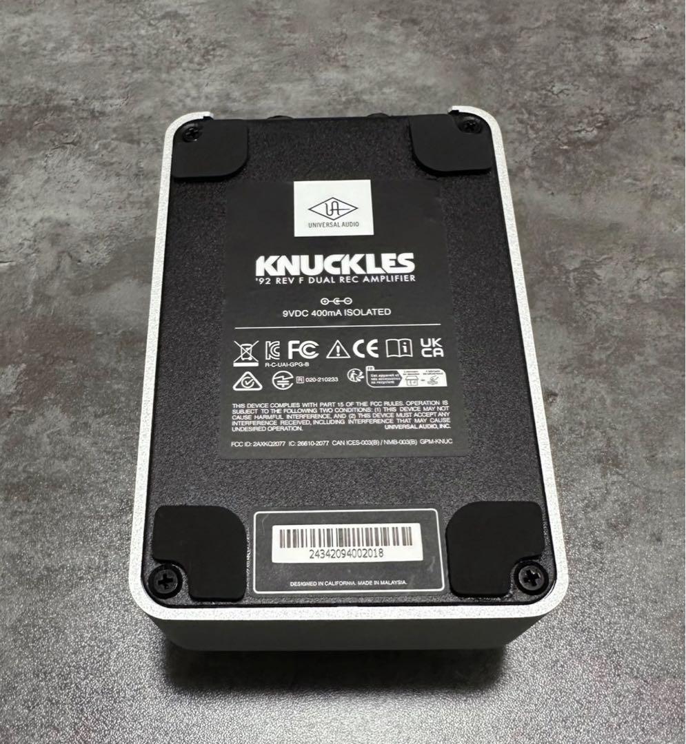 ギター UAFX Knuckles '92 Rev F DualRecAmplifier