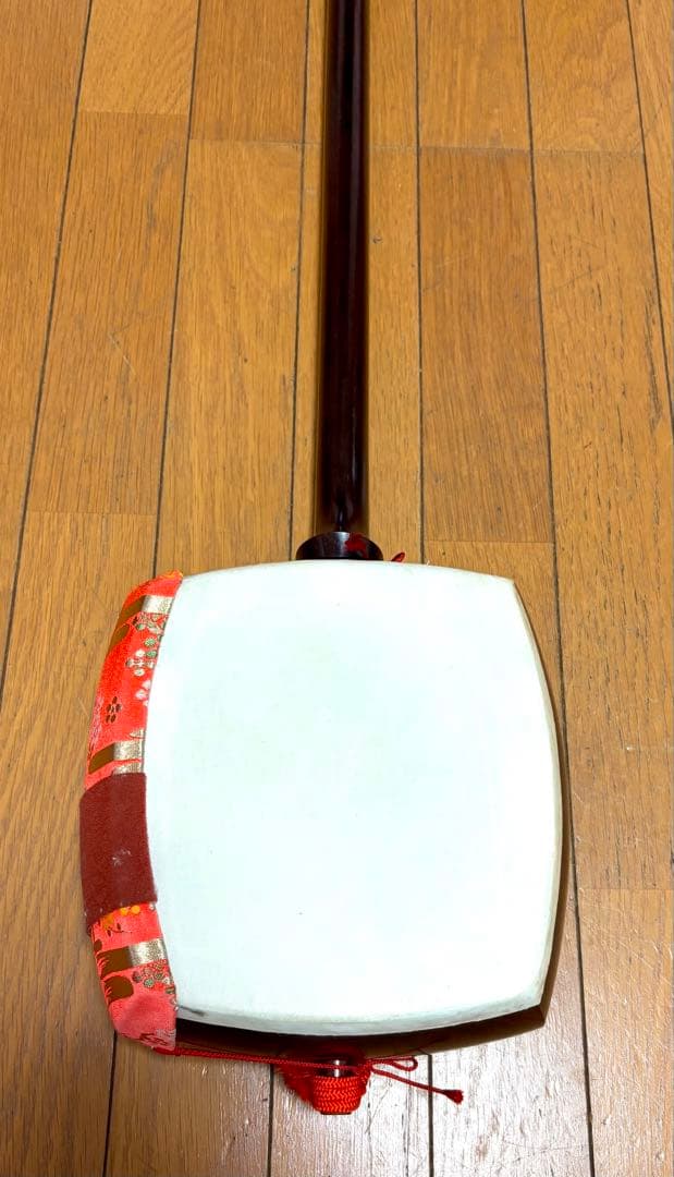 三味線本体 ハードケース付き（布袋付き） 破れなし
