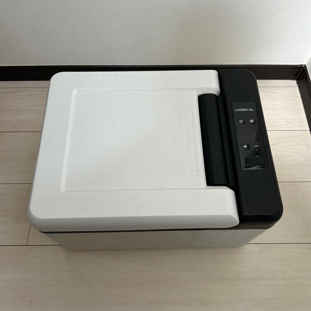BLACK　LOSRECAL ポータブル冷蔵庫 車載冷蔵庫ホワイト