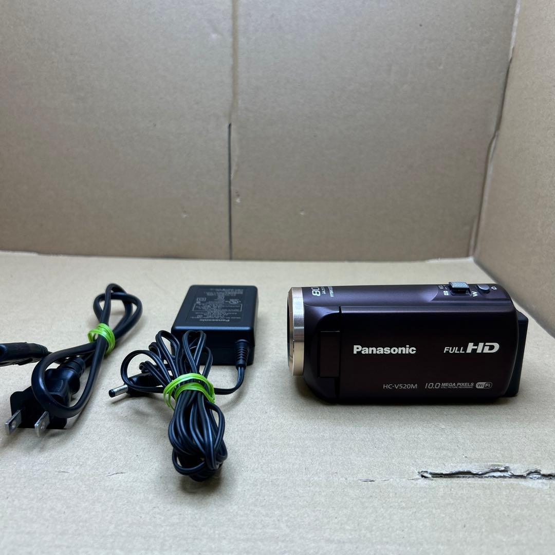 パナソニック デジタルハイビジョンビデオカメラ HC-V520M