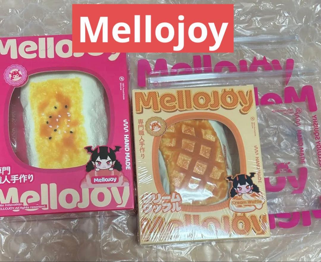 Mellojoy 大満足焼き餅　クリームワッフル　スクエア