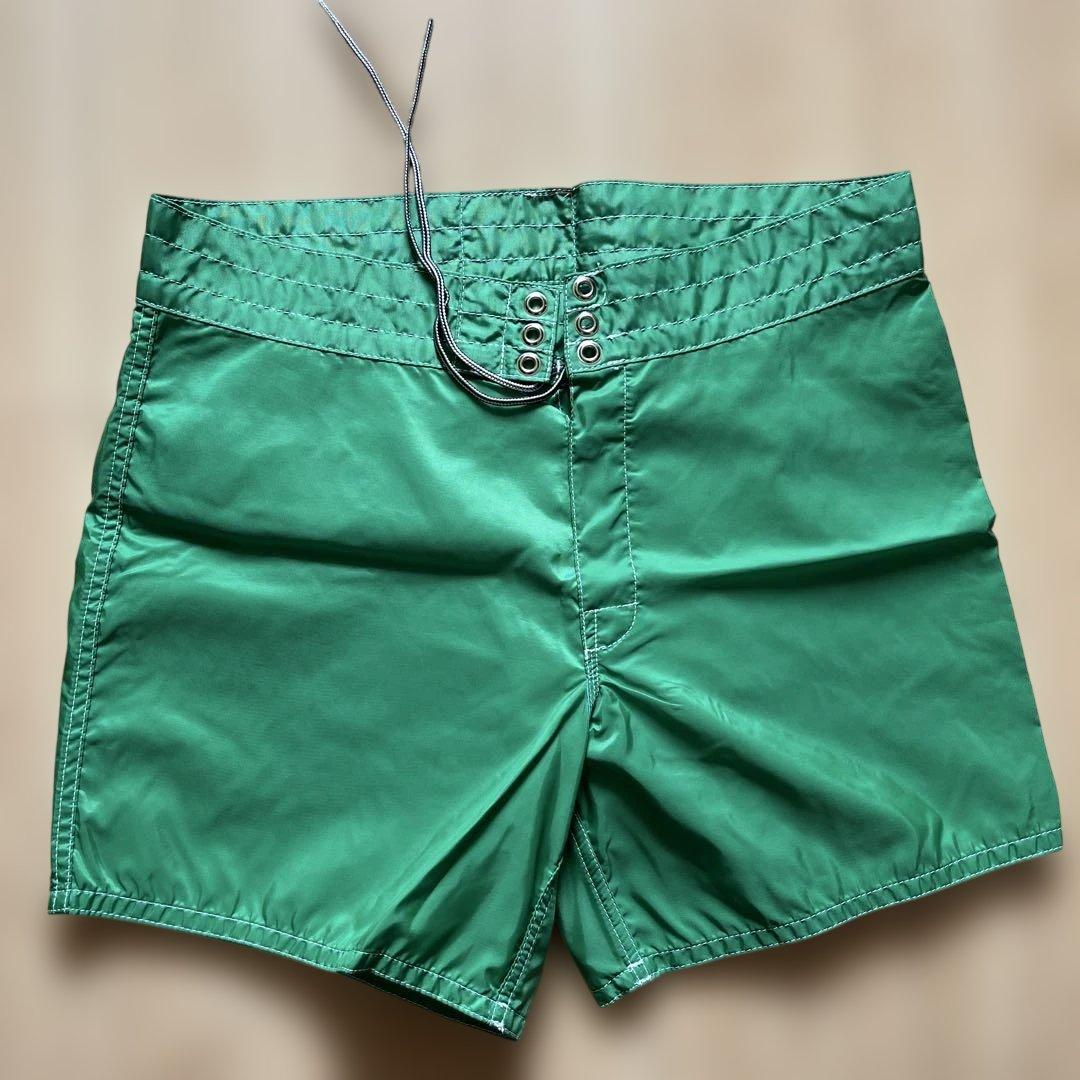 BIRDWELL バードウェル　グリーン ボードショーツ　34サイズ　アメリカ製