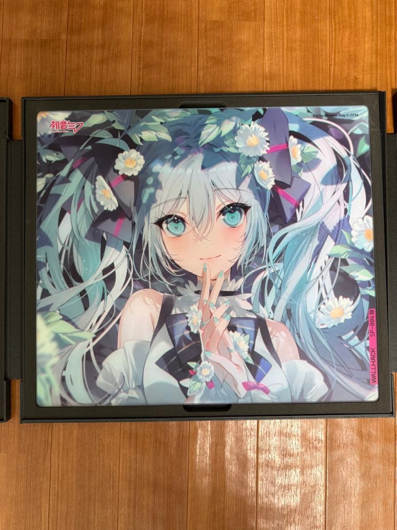 ガラスマウスパッド　WALLHACK SP-004 初音ミク　SkyPAD