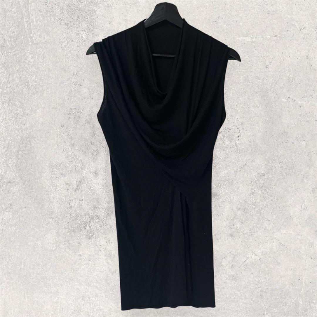 Rick Owens LILIES ドレープカットソー　ノースリーブ