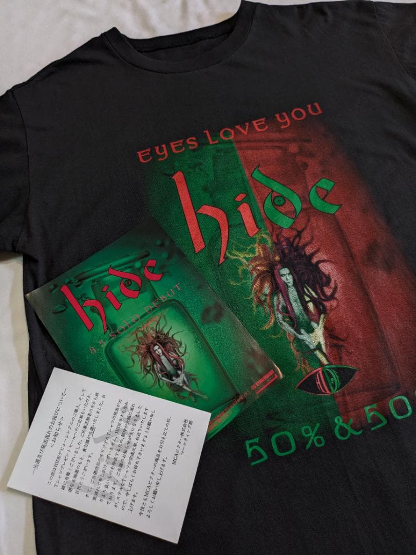 【超激レア非売品】 hide オリジナル CG STEREOGRAM Tシャツ