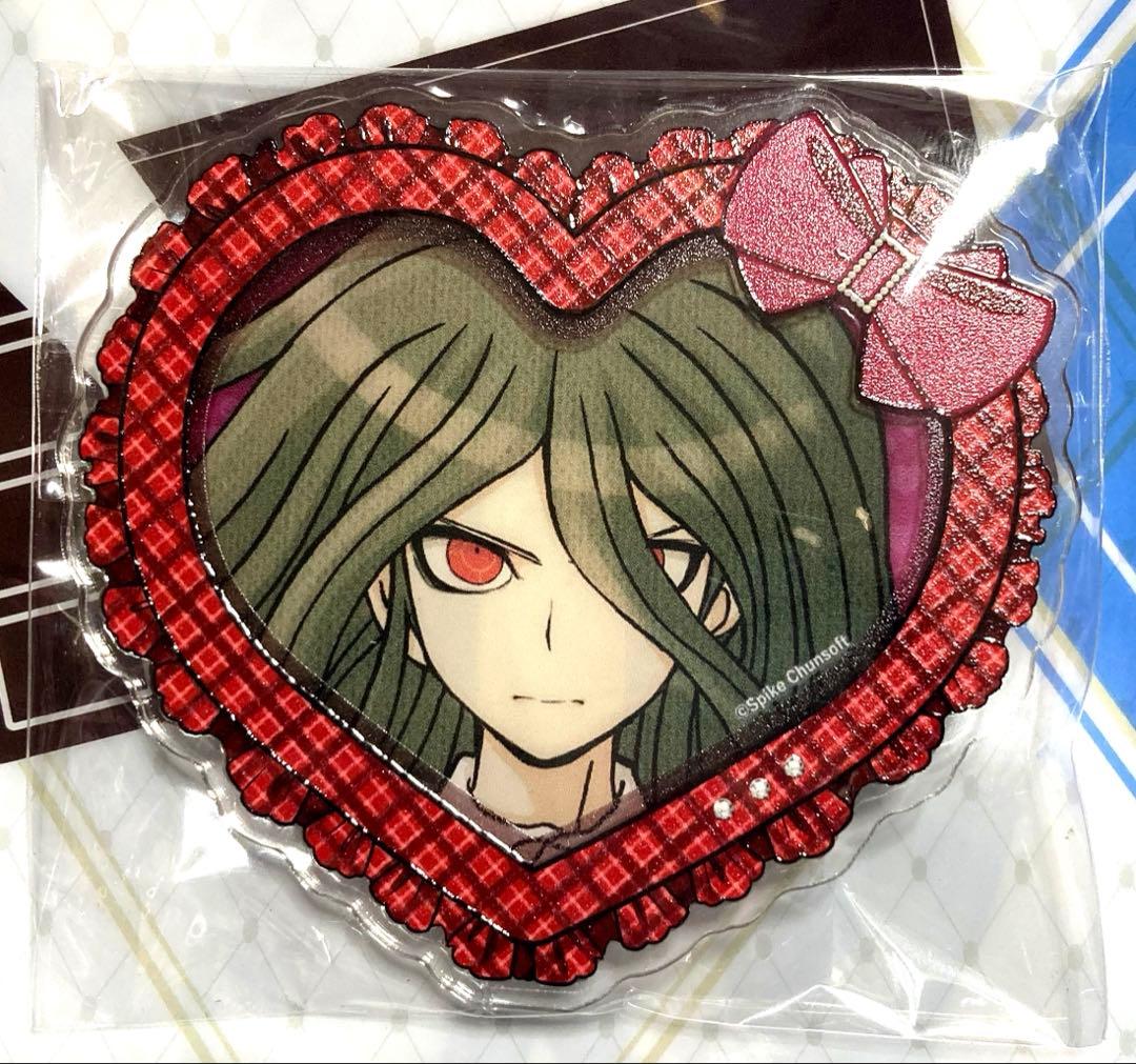 ダンガンロンパ　カムクライズル　照れ顔　ハート形アクリルバッジ　vol.2