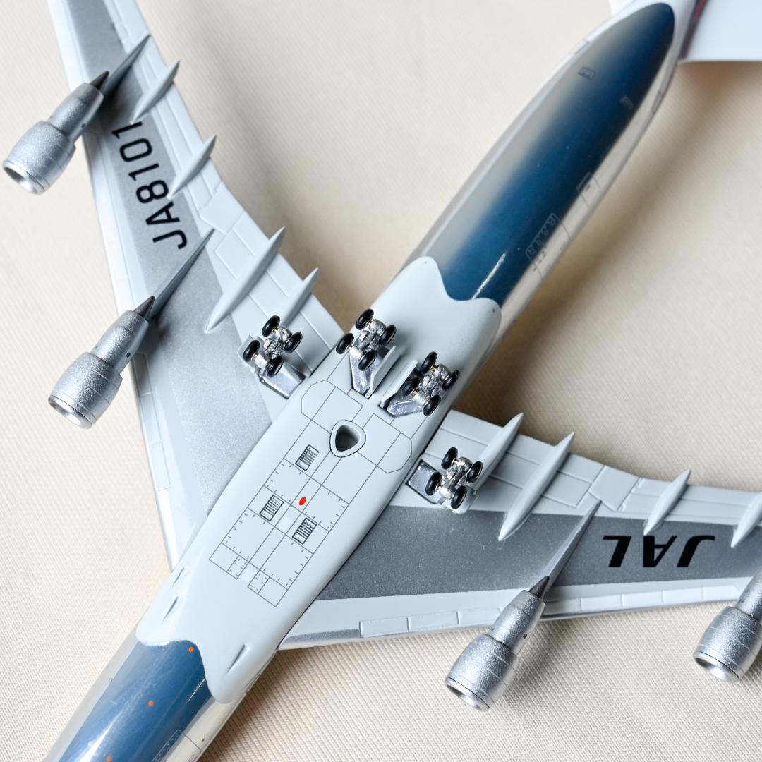 JAL 日本航空 B747-100 旧鶴丸 JA8101 HX 1/400