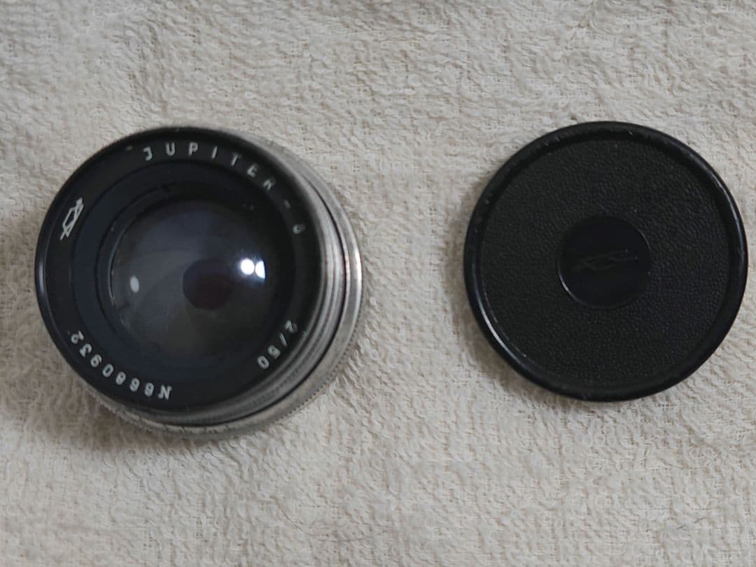 【良品】Jupiter-8　50mm F2 ロシア オールドレンズ 銀