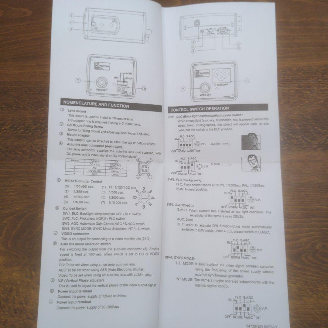 ★未使用品！★ CCD VIDEO CAMERA