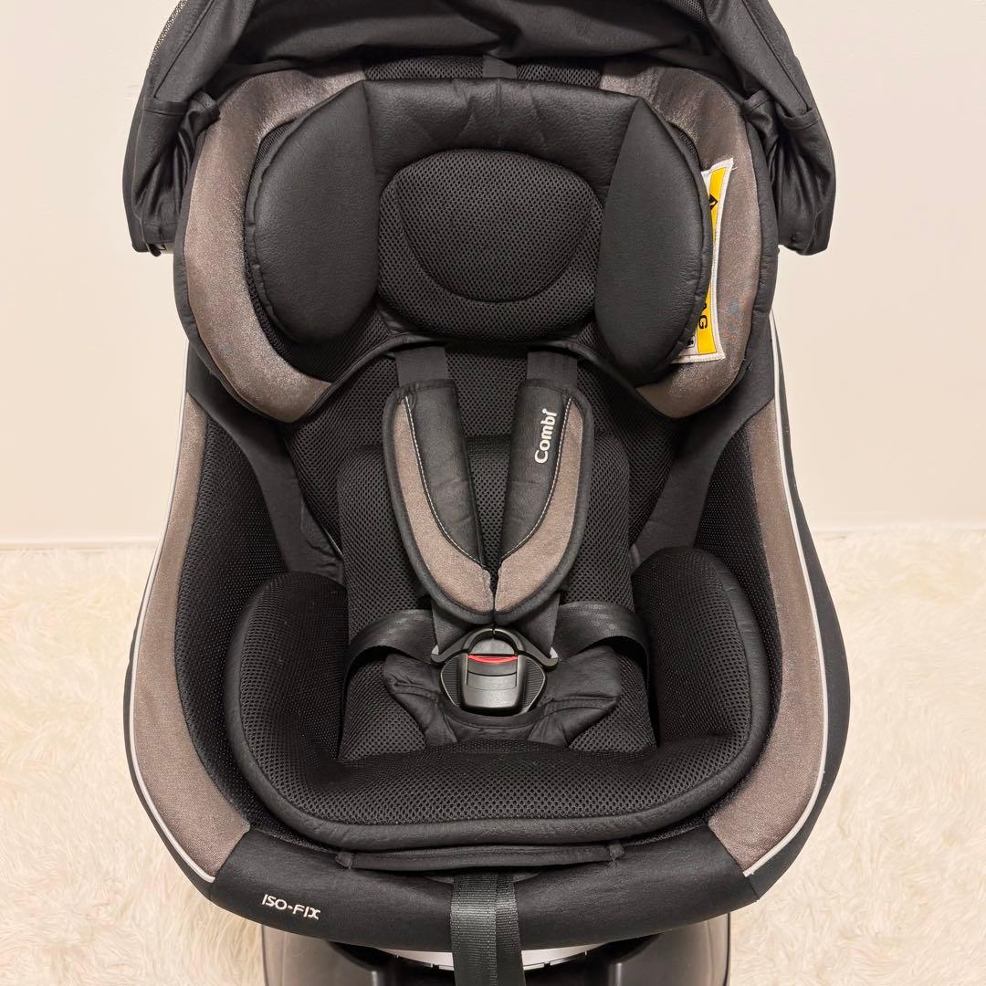 【美品】Combi クルムーヴ スマート ISOFIX エッグショック ブラック