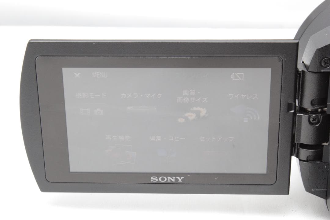 スマホ転送！美品！SONY FDR-AX45　４K　ビデオカメラ