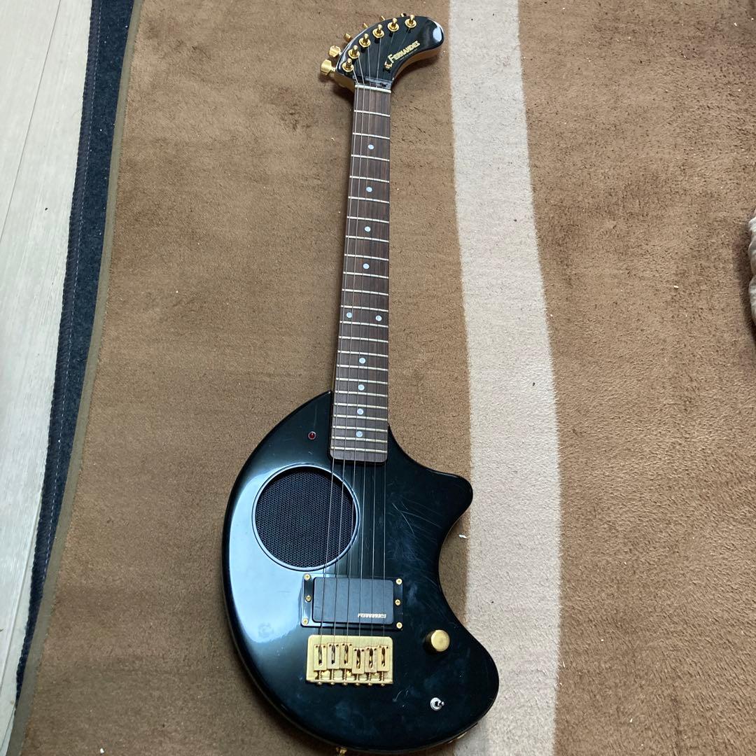 FERNANDES ZO-3C ギター ブラック ゴールドパーツ　1992年