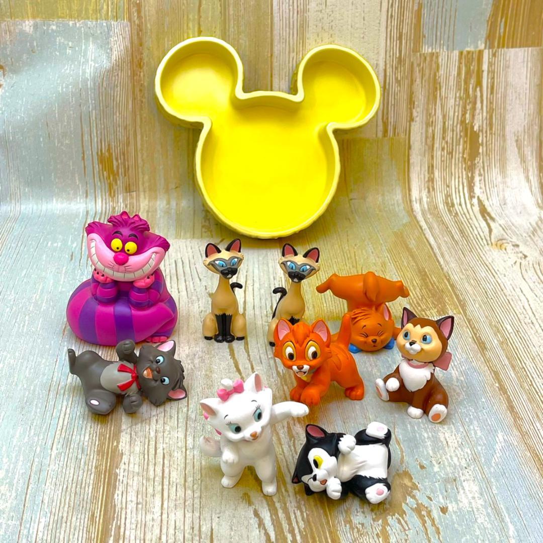 TDR 東京ディズニーリゾート限定 ディズニーキャッツ 猫 フィギュアリン