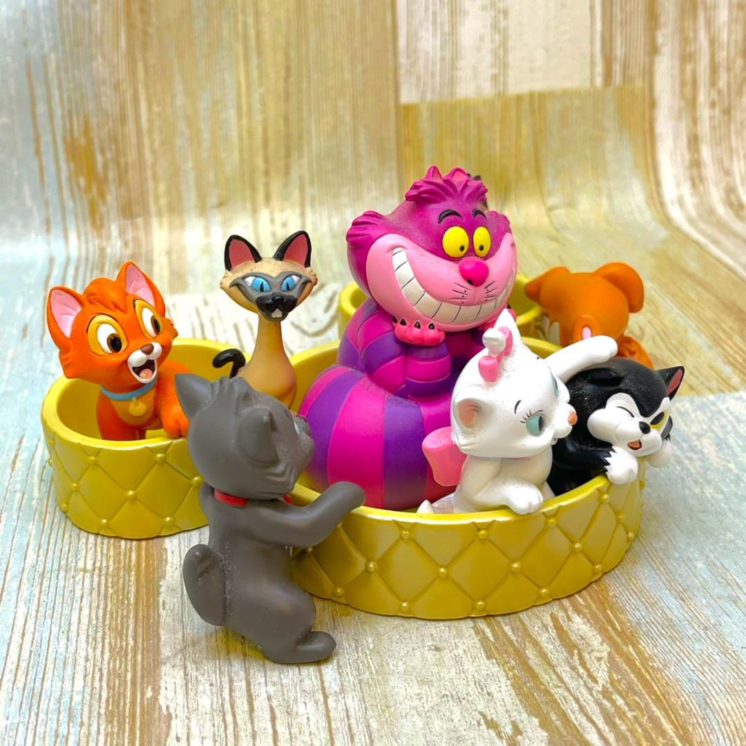 TDR 東京ディズニーリゾート限定 ディズニーキャッツ 猫 フィギュアリン