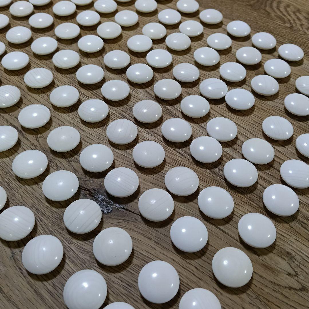 蛤碁石 179個 黒石 178個　36号程度