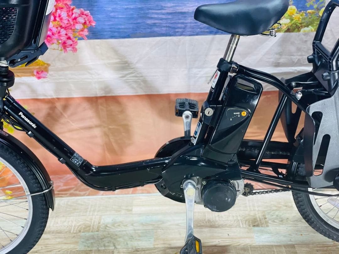 限定価格！パナソニックギュット⭐️13AH！子供乗せ電動アシスト自転車Y2852