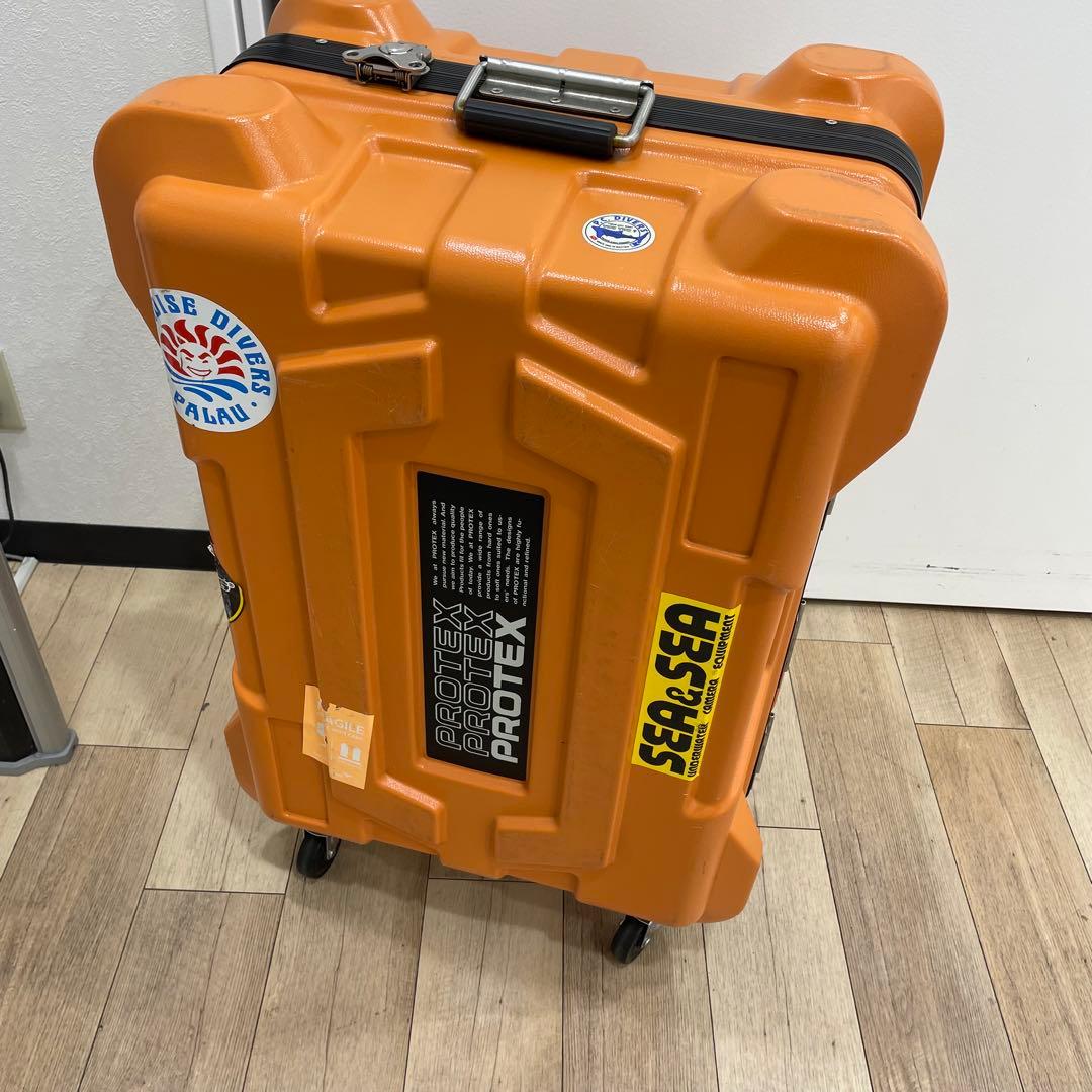 プロテックス　PROTEX CR-7000 オレンジ キャリーケース　ハード
