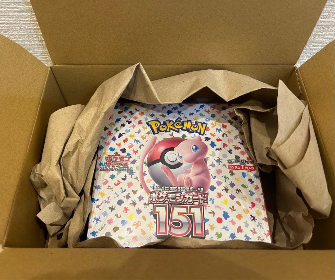 ポケモンカード 151 シュリンク付き 未開封 BOX