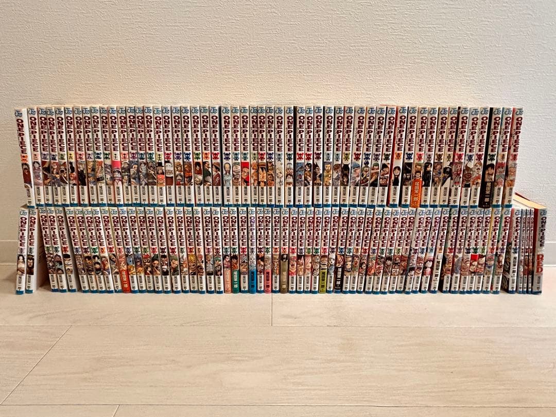 ONE PIECE ほぼ全巻（1-109巻＋おまけ4冊）