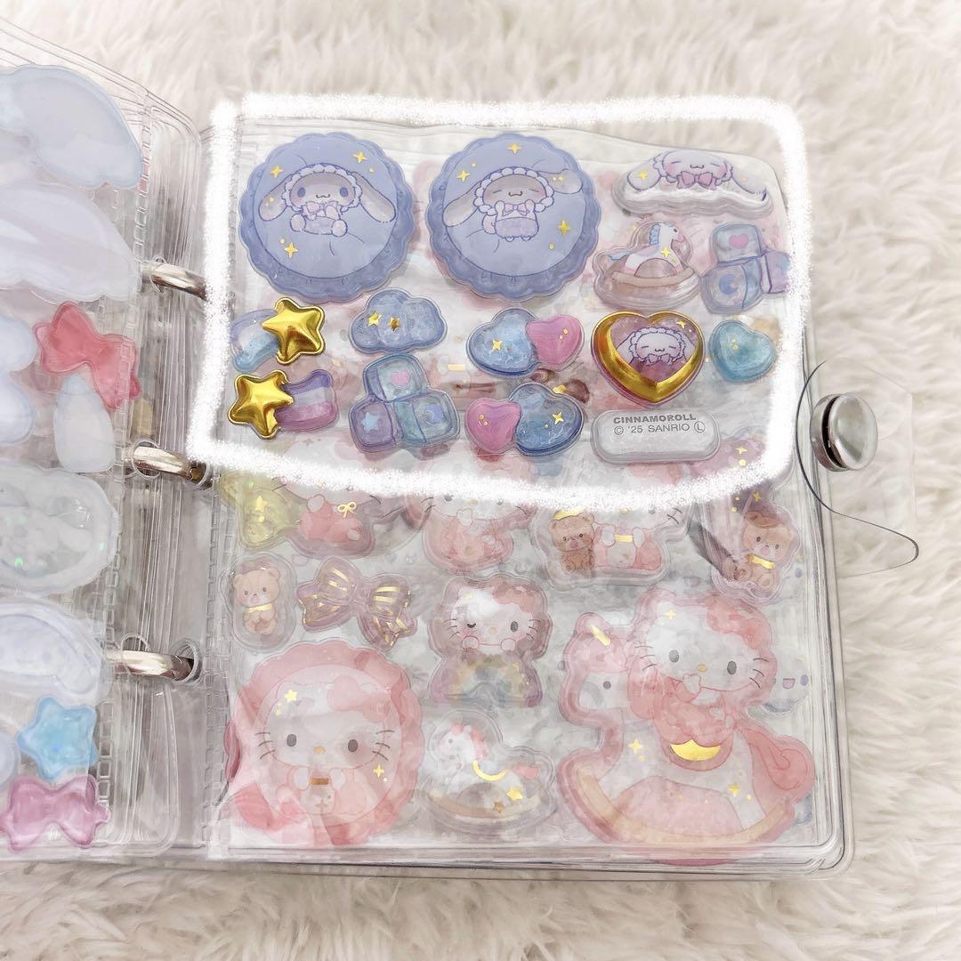 シール帳 完成品 ボンボンドロップシール おはじきシール ぷっくりシール 正規品