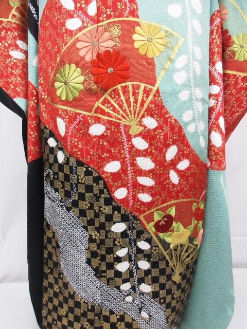 豪華！絞り＊刺繡＊金彩＊ラグジュアリー＊振袖＊トールサイズ＊１７０ｃｍ＊裄７０