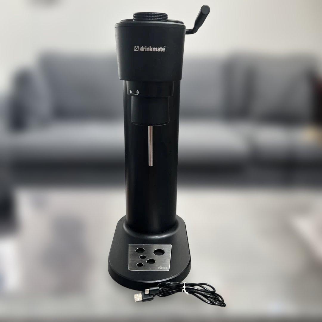 超美品　drinkmate 660 Series 炭酸水メーカー ブラック