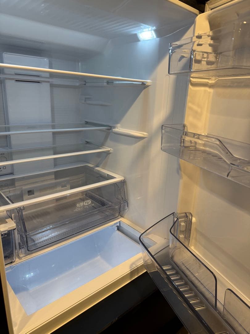 AQUA 冷蔵庫 AQR-V37N(K) 368L 2022年製