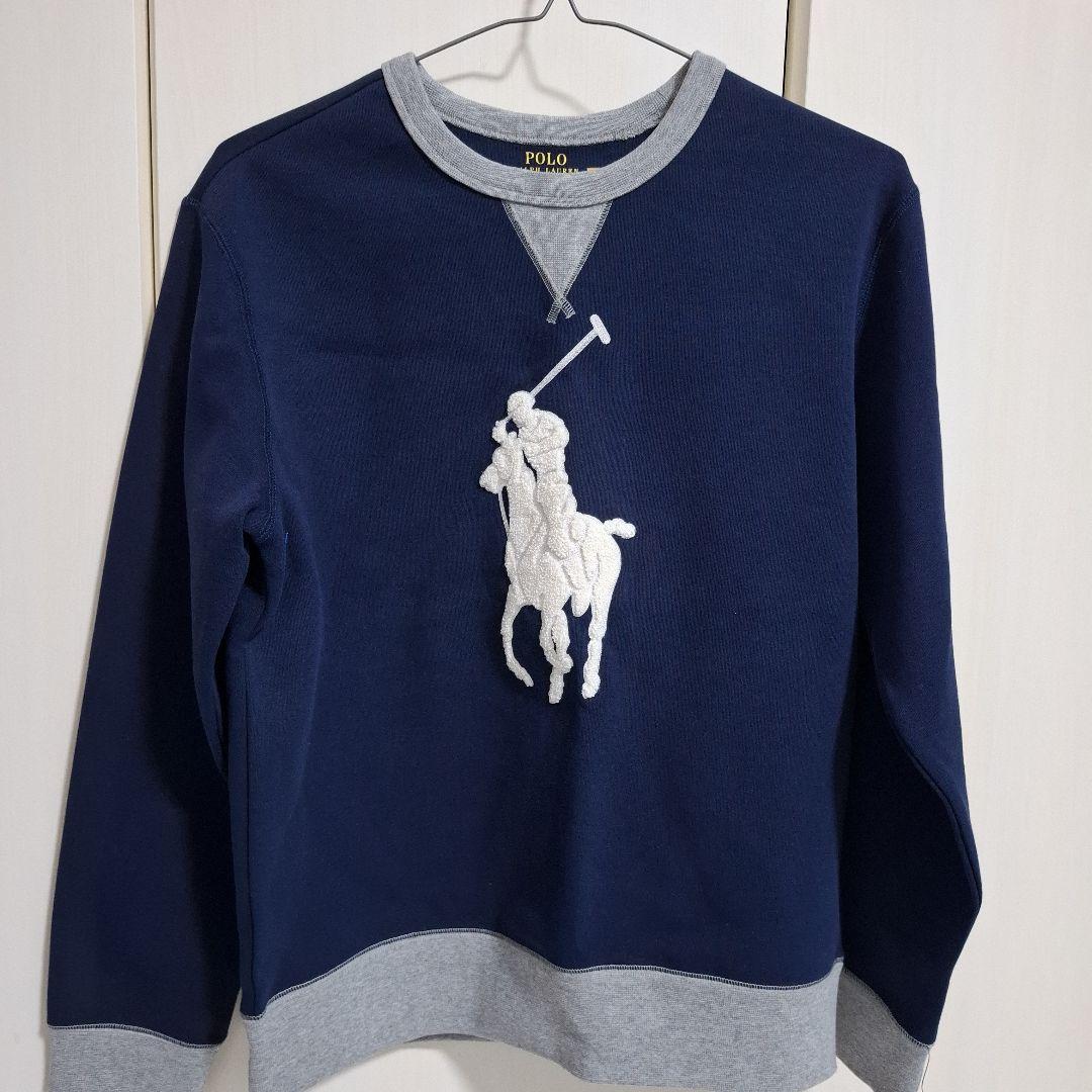 RALPH LAUREN　ネイビー トレーナー