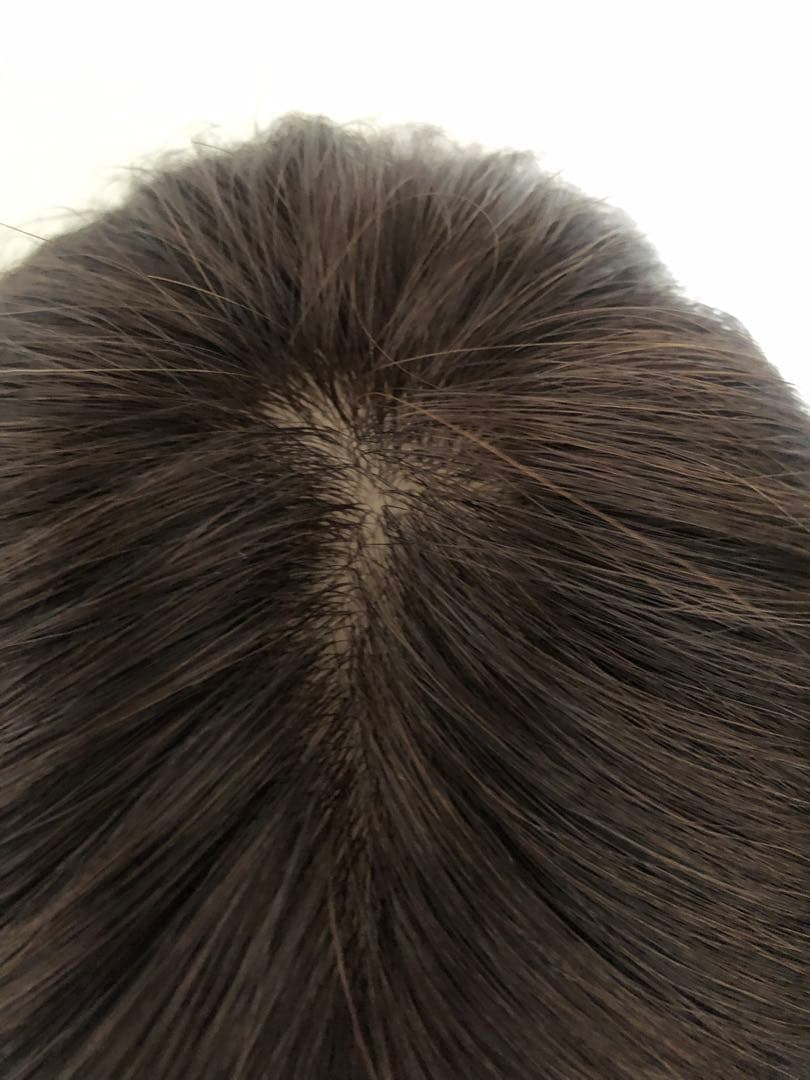 人毛ショート　ブラウン　未使用