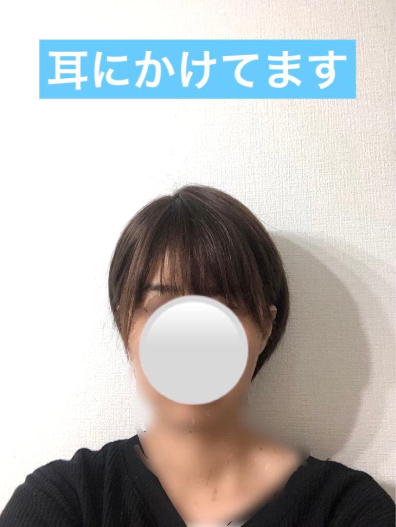 人毛ショート　ブラウン　未使用