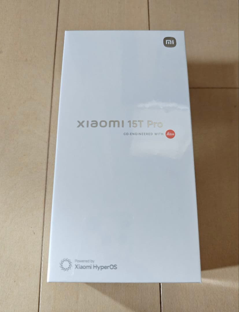 【新品未開封品】Xiaomi 15T Pro 256GB グレー