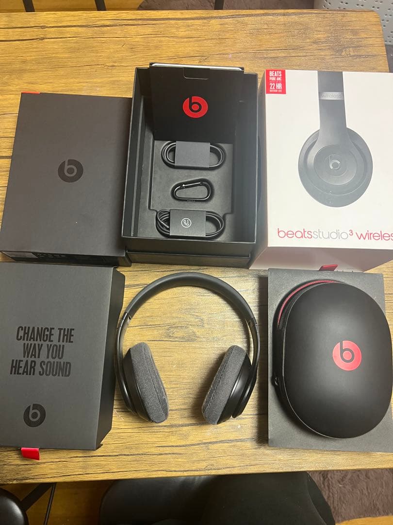 （値下げ中）Beats Studio3 Wireless ヘッドフォン ブラック