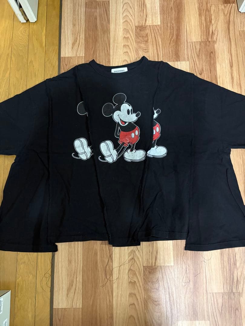a*a様 【別注】DISCOVERED Mickey Wide Tee ミッキー