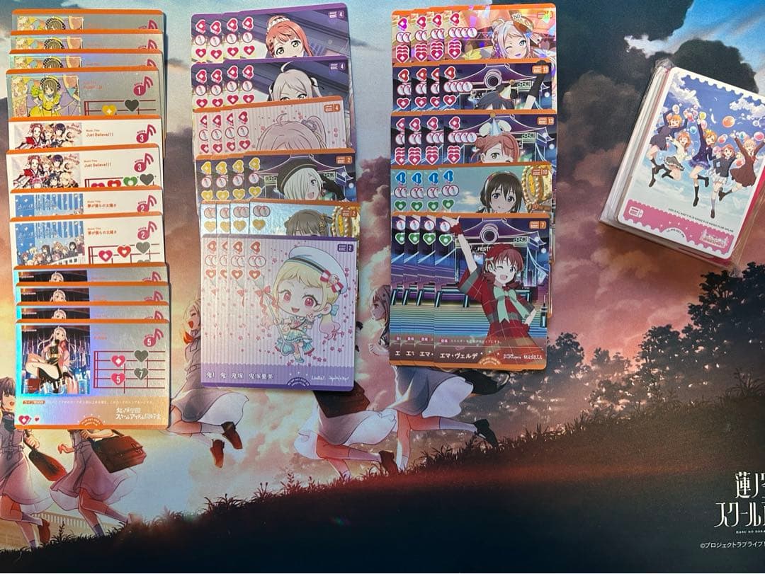 ラブライブカードゲーム　ラブカ　エマ嵐珠　エマランジュ　デッキ