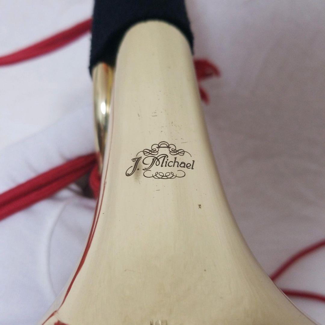 陸上自衛隊　らっぱ　信号らっぱ　 ラッパ ケース付き　らっぱ手