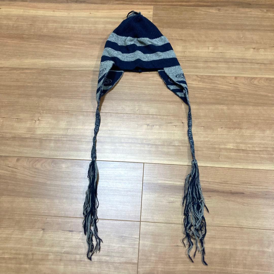 【匿名配送】vivienne westwood フラップ付きワッチニット帽