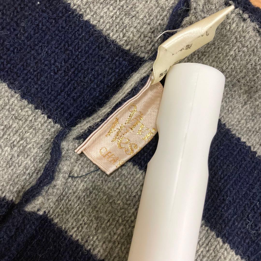 【匿名配送】vivienne westwood フラップ付きワッチニット帽