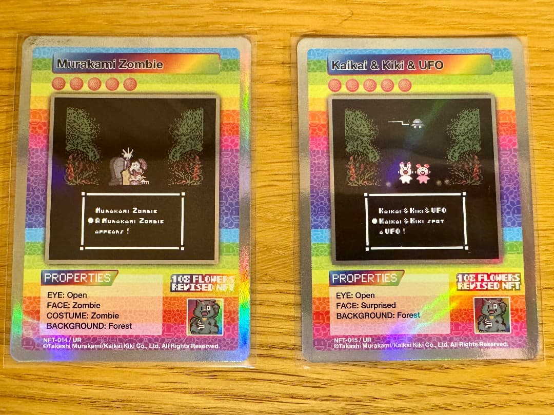 s*️様 108Flowers Revised NFT限定プロモカード【UR全2