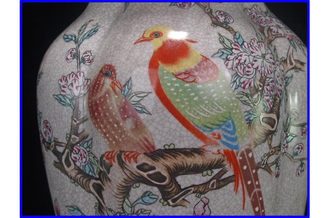 中国清時代の花瓶　置物激安骨董品 古美術 DE1041B21-6